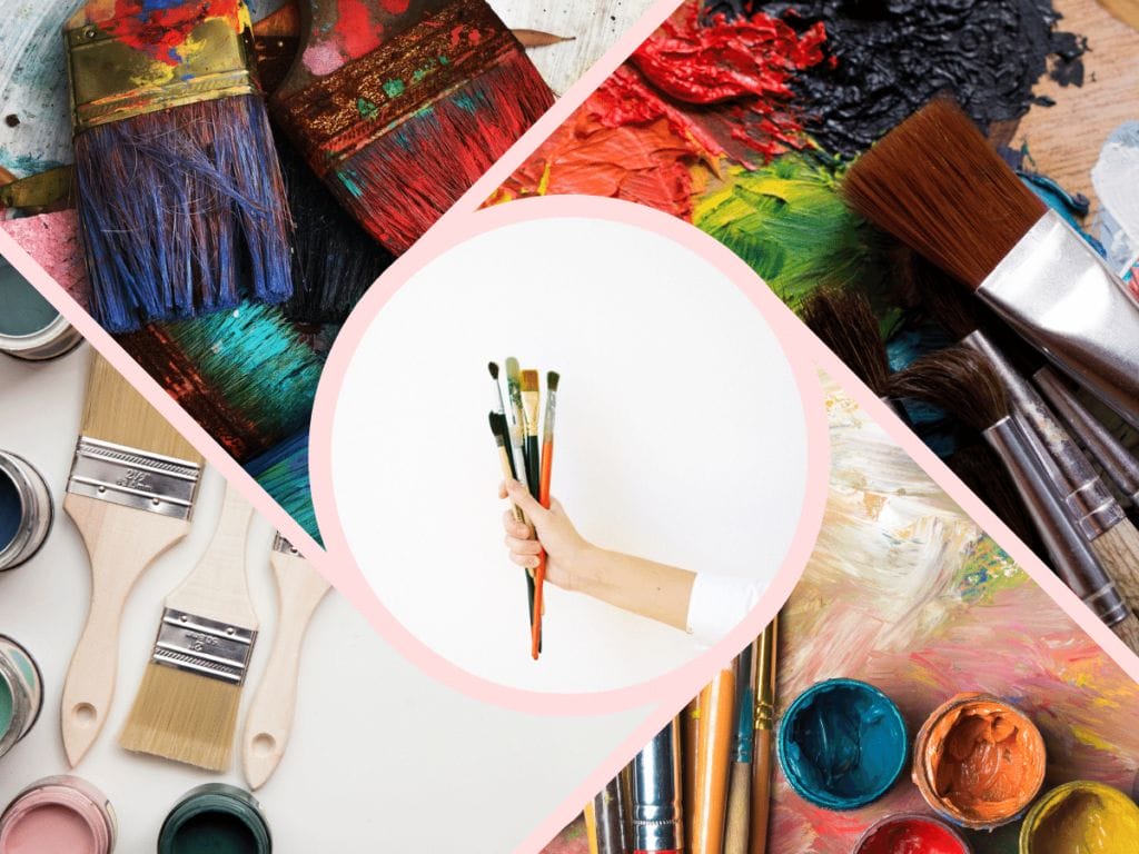 15 Most Important List of Art Supplies for Painting - CraftyThinking