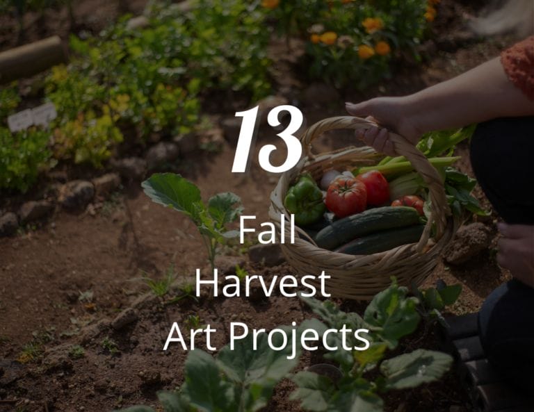 Fall Harvest Art Projects! 13 Easy Fall Crafts for Kids to Start Autumn