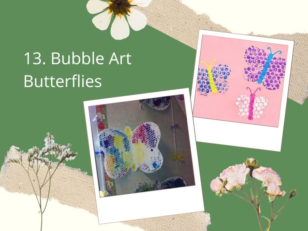 Bubble Art Butterflies