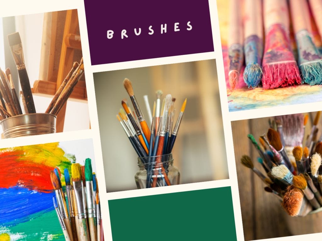 A Comprehensive List of Art Supplies for Artists: From Brushes to Surfaces!  - CraftyThinking