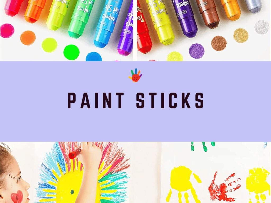  TBC The Best Crafts Paint Sticks,24 Classic Colors, Washable  Paint, Non-toxic, Tempera Paint Sticks for Kids and Students : Arts, Crafts  & Sewing
