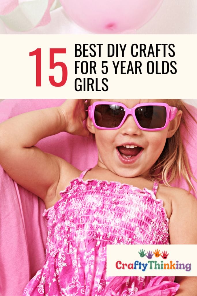 15 Best DIY Crafts for 5 Year Olds Girls: Little Princess