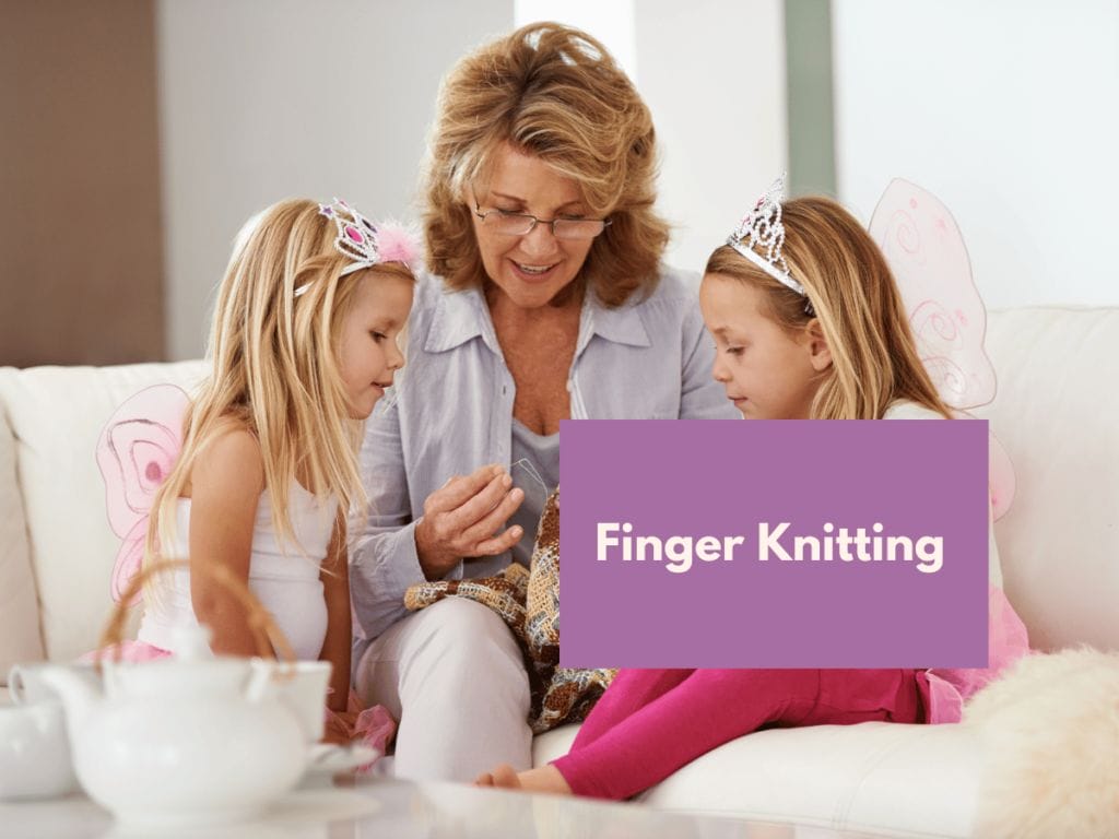 Finger Knitting