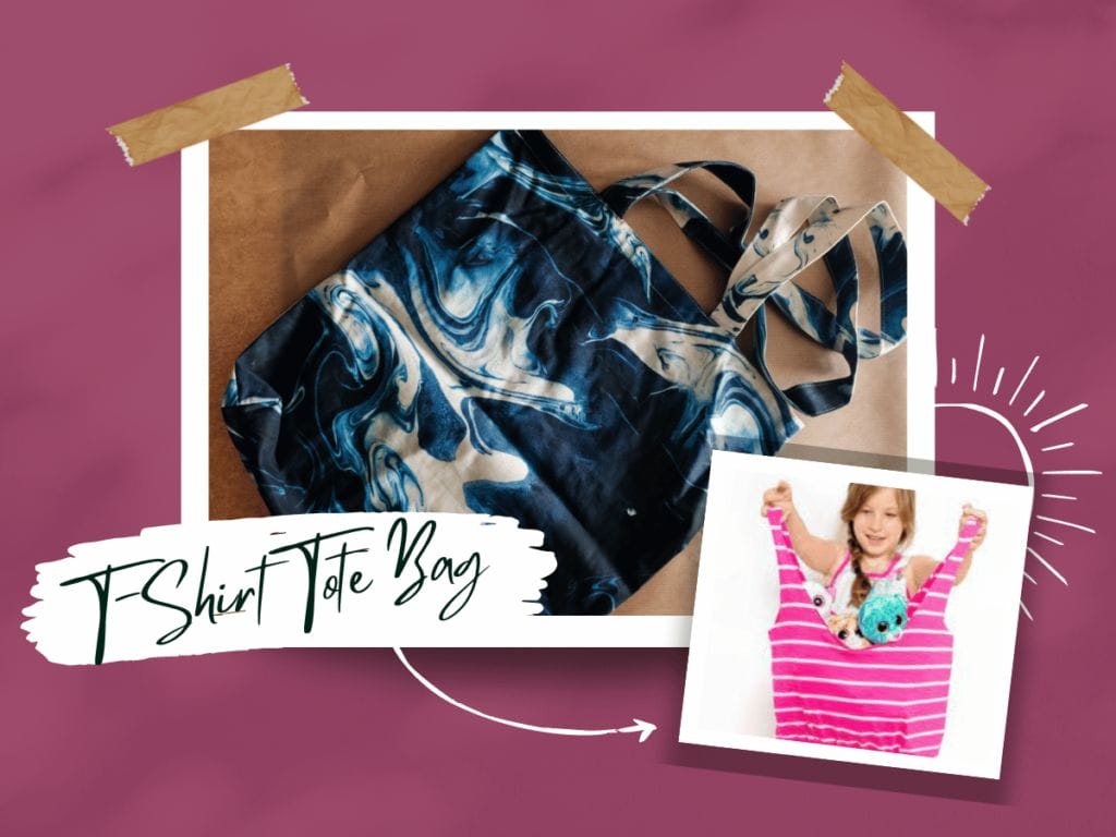 No-Sew T-Shirt Tote Bag