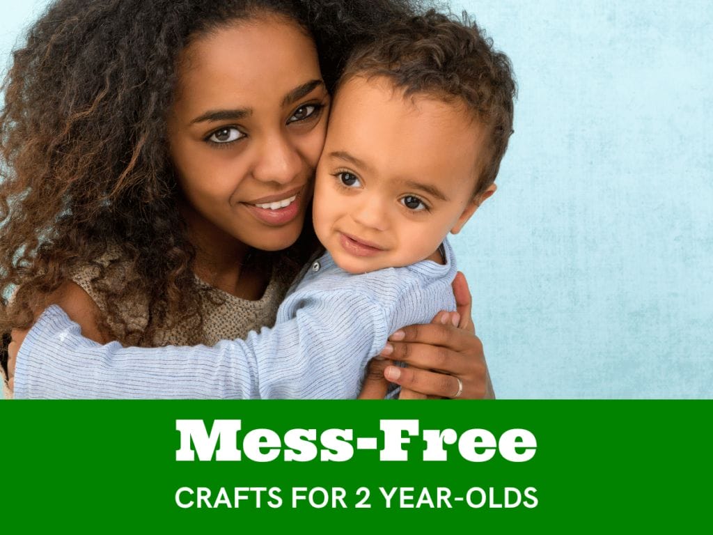 Mess-Free Crafts for 2 Year-Olds