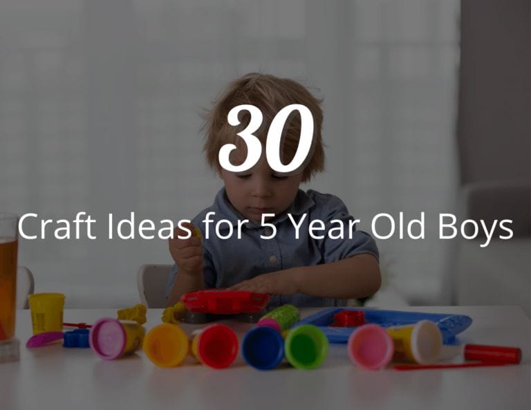 30 DIY Craft Ideas for 5 Year Old Boys: Fun Art Projects They’ll Love