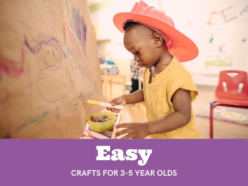 Easy Crafts for 3-5 Year Olds