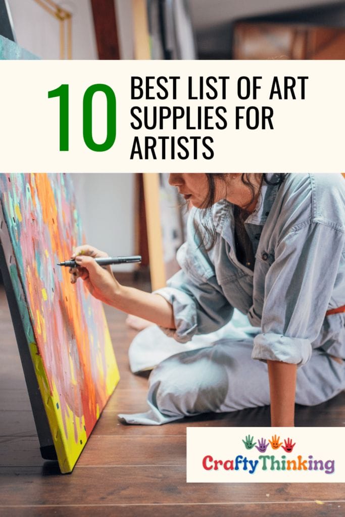 Best List of Art Supplies for Artists