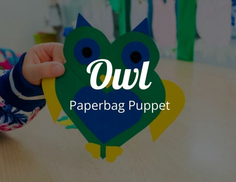 How to Create an Owl Paperbag Puppet with Free Owl Template