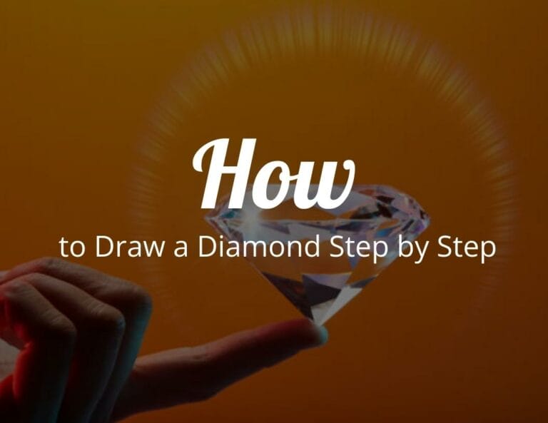 How to Draw a Diamond: Step by Step Diamond Drawing Tutorial 