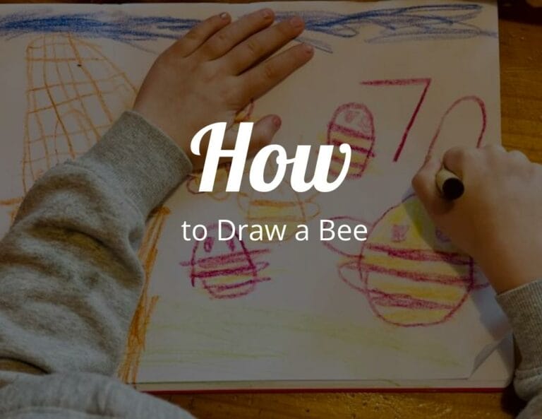 How to Draw a Bee: Step by Step Cute Bee Tutorial