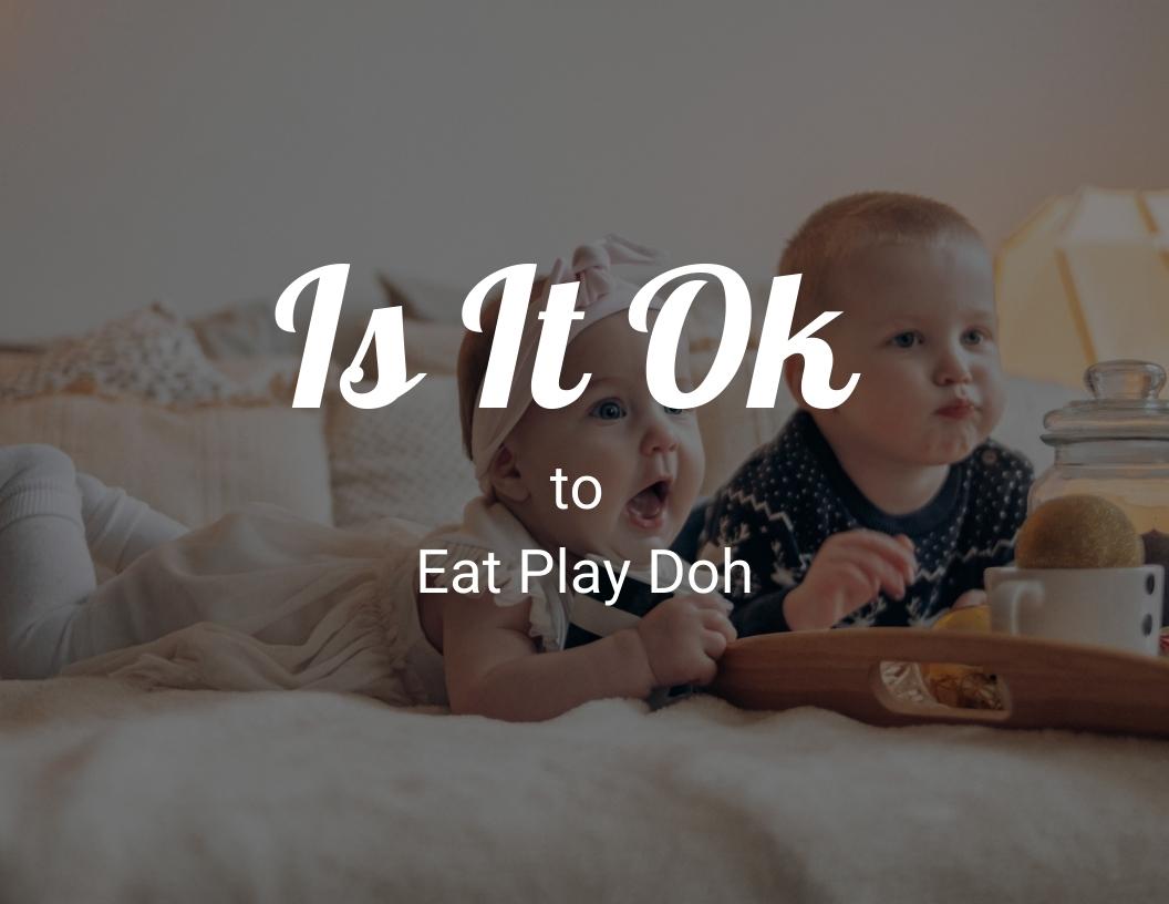 Is It Ok to Eat Play-Doh
