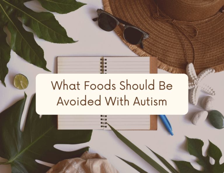 What foods should be avoided with autism?