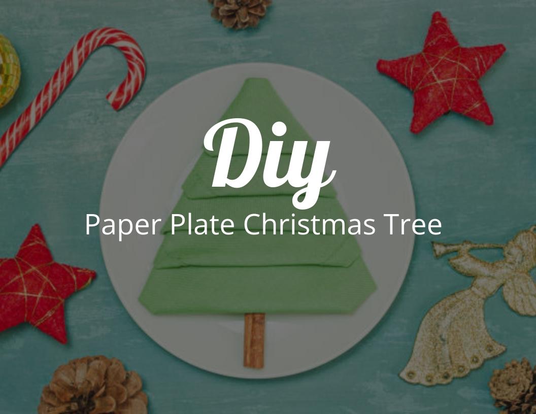 Fun Kids Activity: DIY Paper Plate Christmas Tree Craft