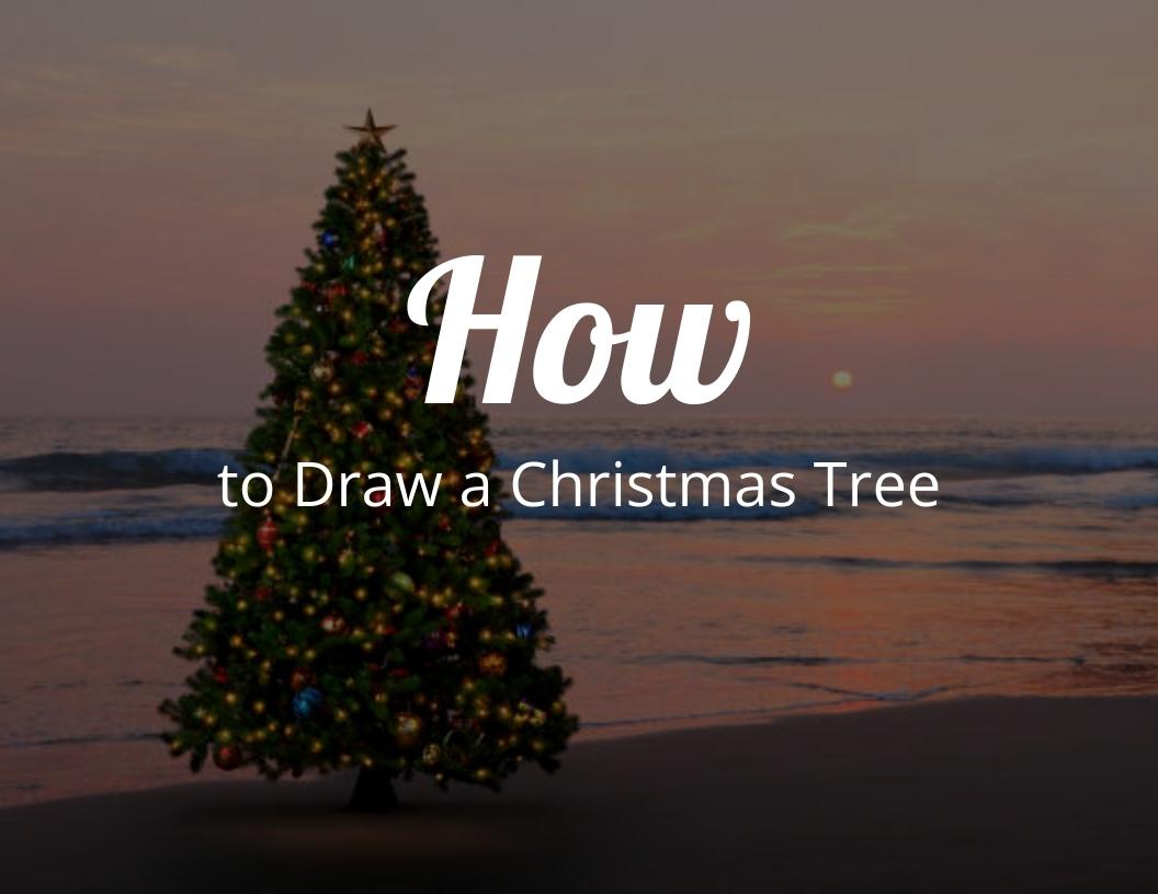 How To Draw a Christmas Tree