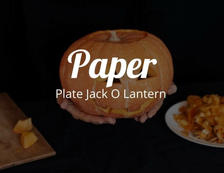 Creepy Paper Plate Jack O Lantern – Monster Craft