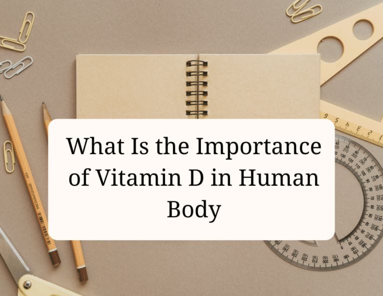 what is the importance of vitamin d in human body