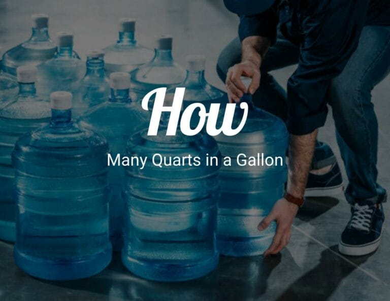 How Many Quarts in a Gallon?