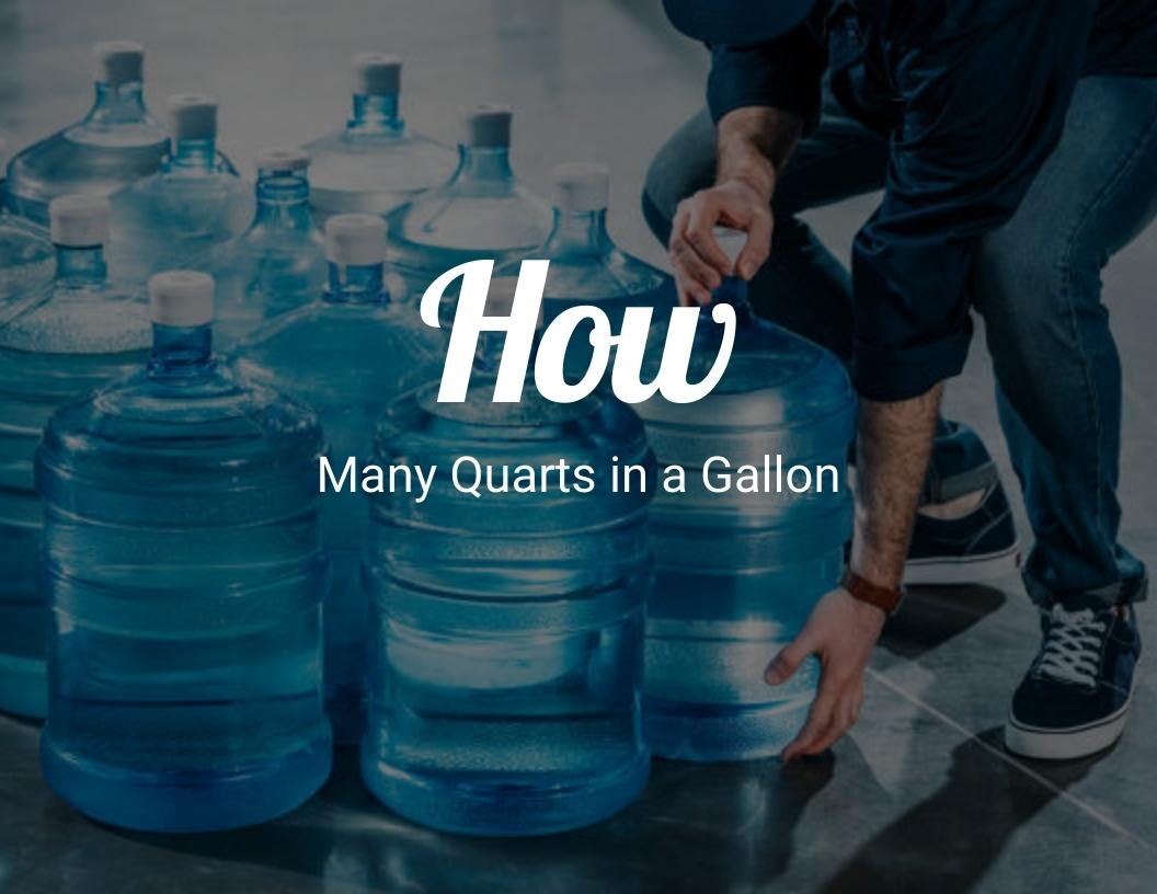 How Many Quarts in a Gallon? CraftyThinking