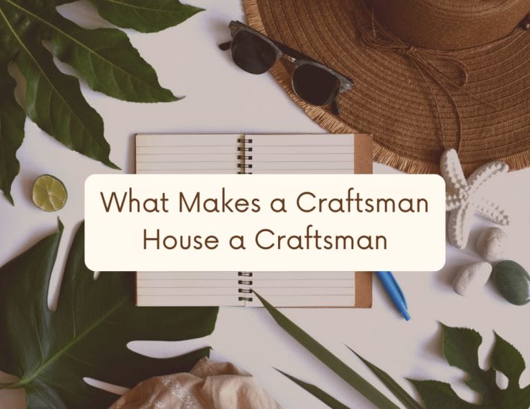 what makes a craftsman house a craftsman