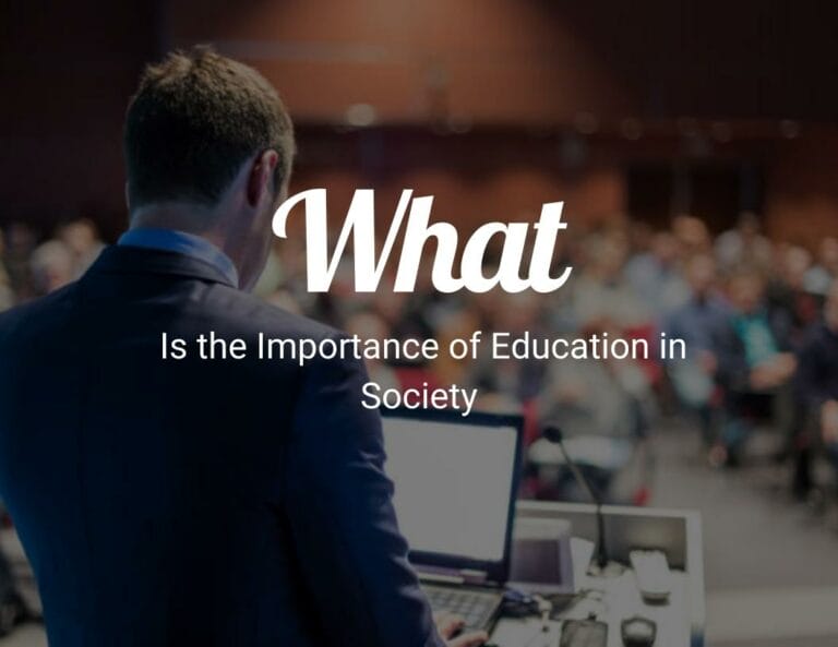 What Is the Importance of Education in Society?
