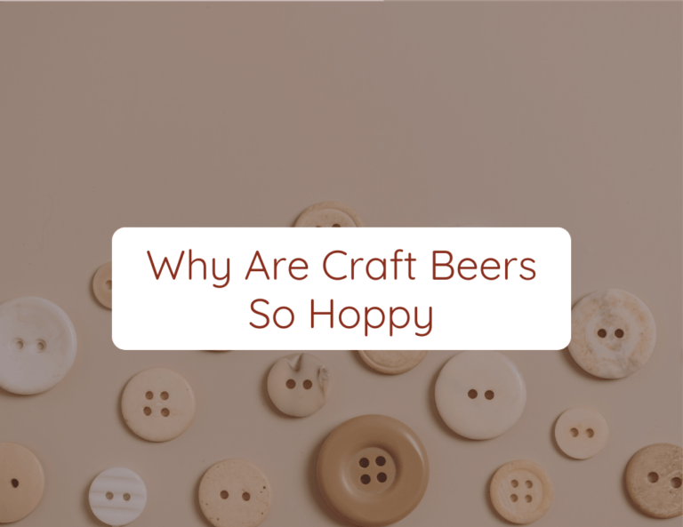 why are craft beers so hoppy
