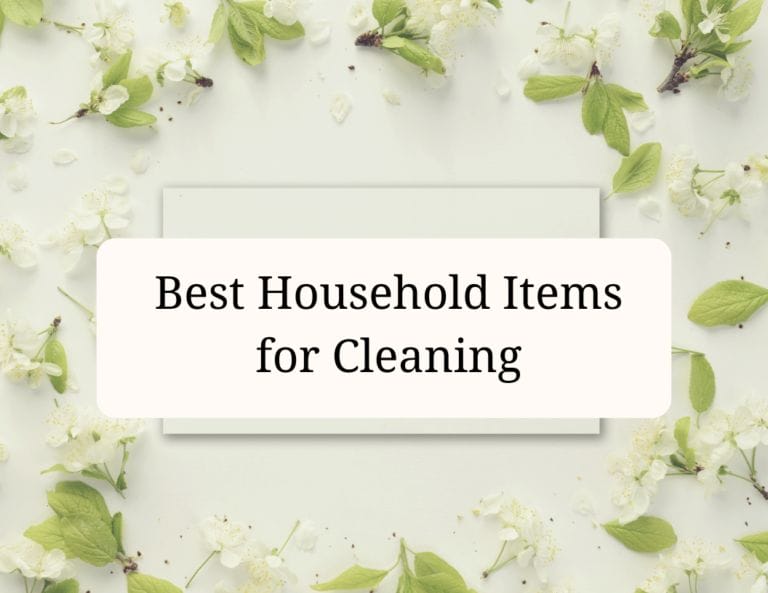best household items for cleaning