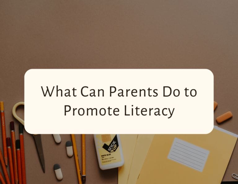 What can parents do to promote literacy?