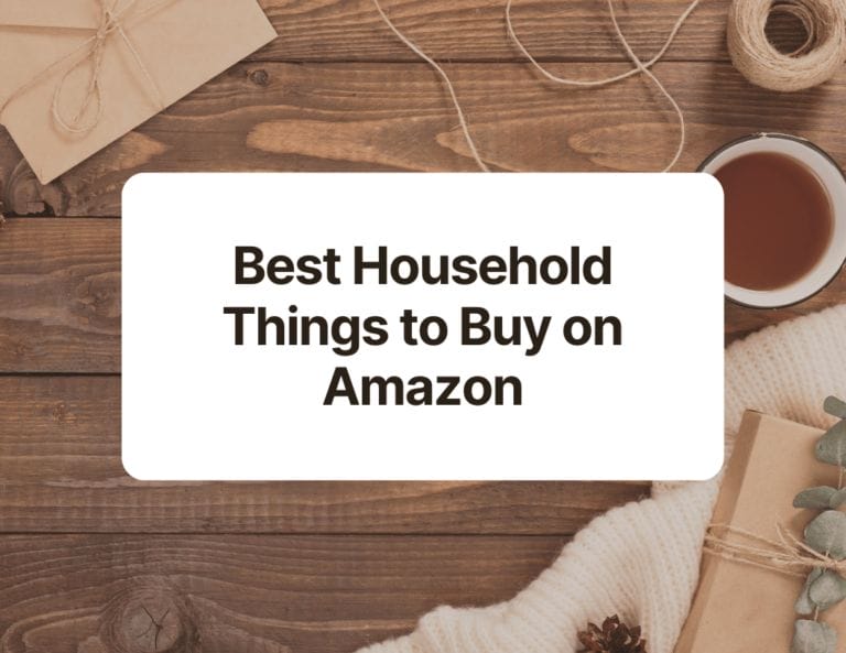 best household things to buy on amazon