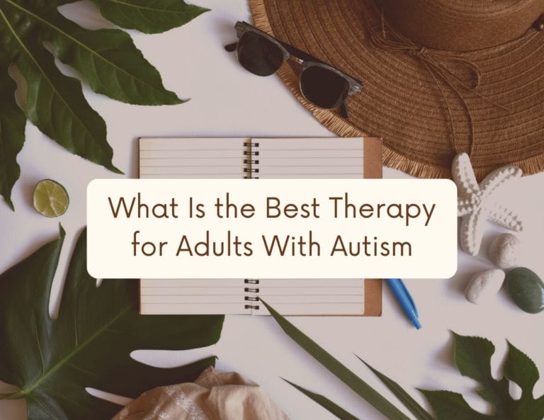 What is the best therapy for adults with autism?
