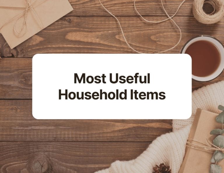 most useful household items