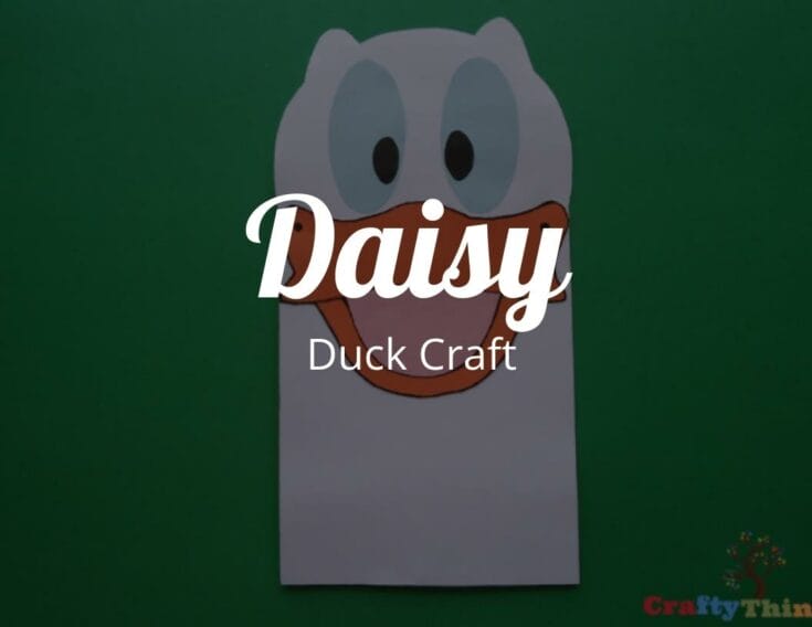 Fun Disney Crafts: Daisy Duck Craft - CraftyThinking