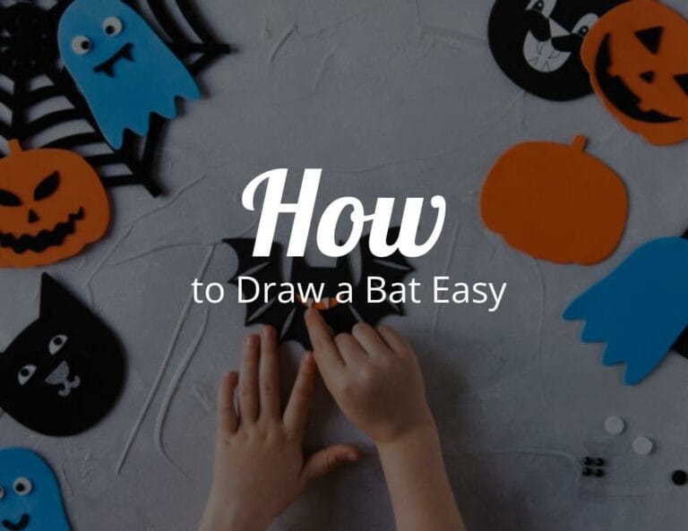 How to Draw a Bat Easy?