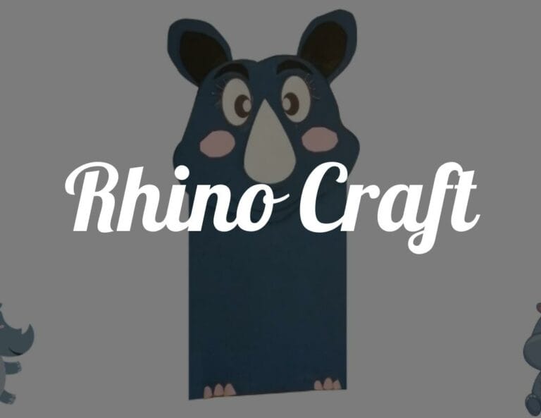 Fun Animal Crafts: Rhino Craft