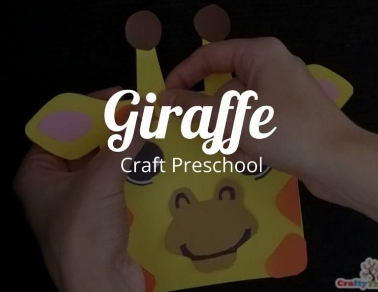 Fun Animal Crafts: Giraffe Craft Preschool