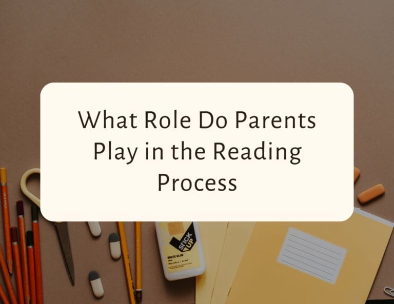 What role do parents play in the reading process?