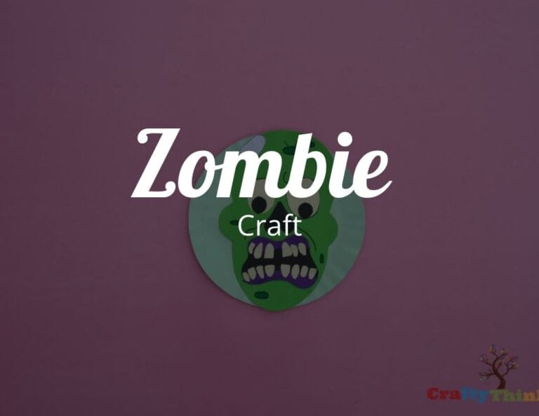 How to Make a Halloween Zombie Paper Plate Template – Monster Arts and Crafts