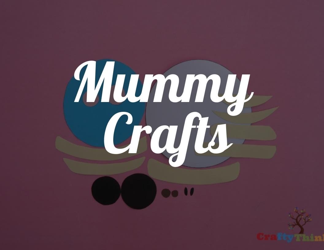 Easy Mummy Template Printable - Monster Craft for Kids