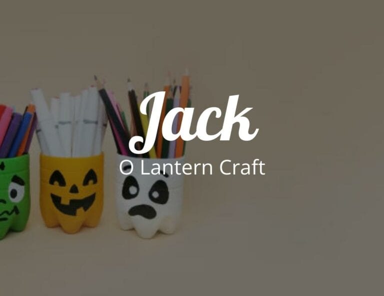 Fun Halloween Paper Crafts: Jack O Lantern Craft for Kids