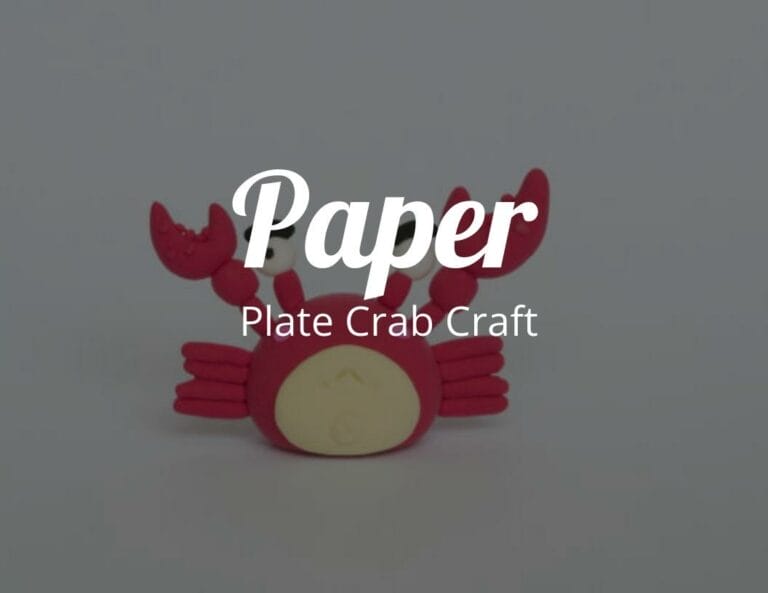 How to Create a Paper Plate Crab Craft with Free Crab Template