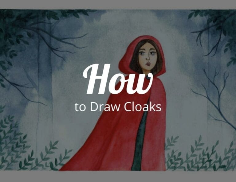 How to Draw Cloaks with Free Cloak Printable