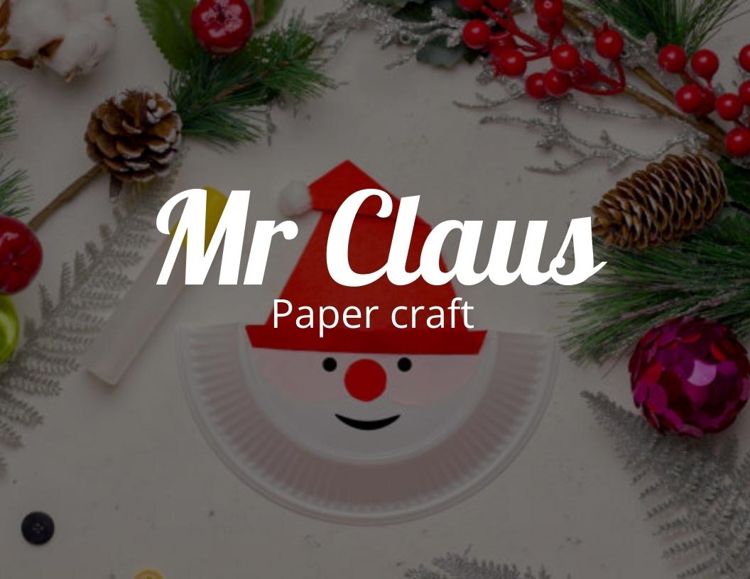 Fun Christmas Crafts for Kids: Mrs. Claus Paper Craft