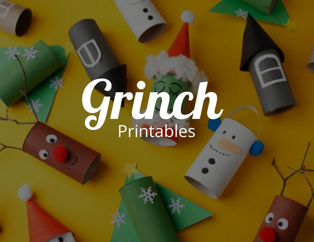 Dr. Seuss Grinch Day Ideas - Grinch Printables