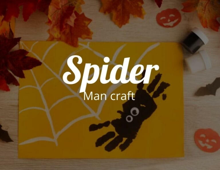 Easy Superhero Crafts: The Amazing Spider Man Craft