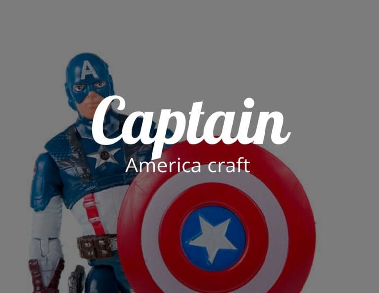 Fun Marvel Superhero Crafts: Captain America Craft