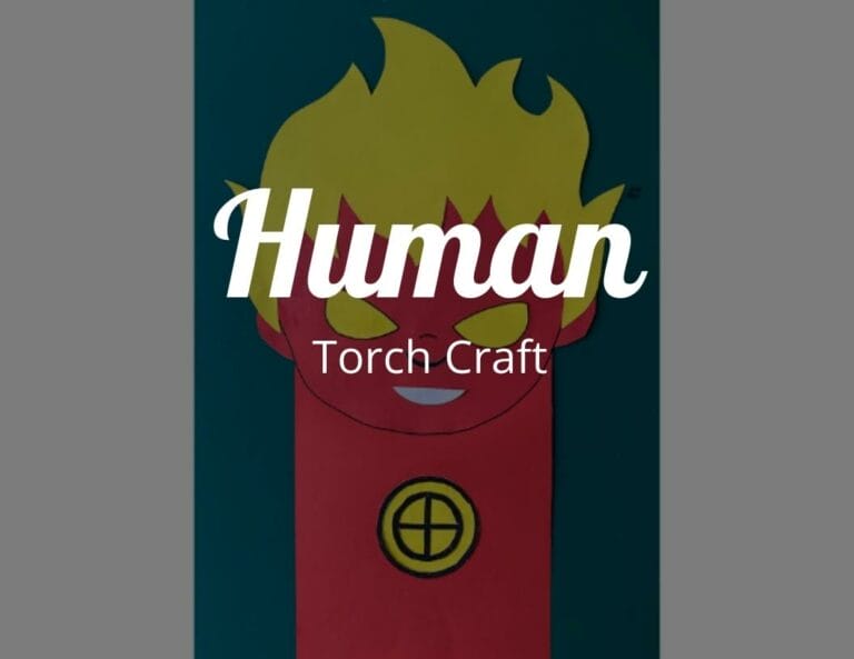 Fantastic Four: Printable Human Torch Crafts (Johnny Storm)