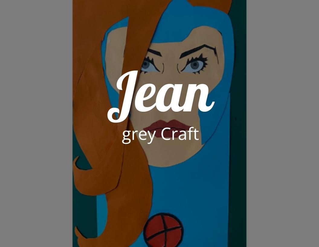 Cool Superhero Activity - X Men Printable Jean Grey Craft