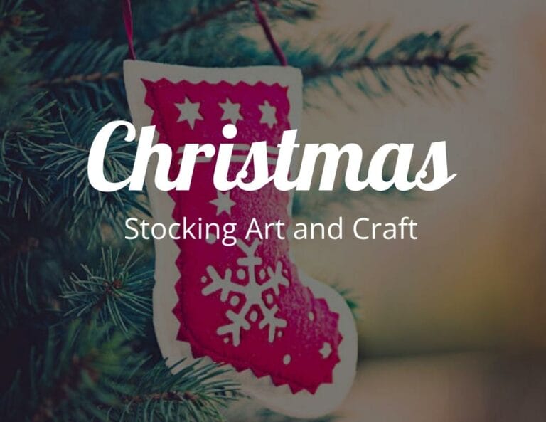 Happy Holiday Crafts: Christmas Stocking Art and Craft
