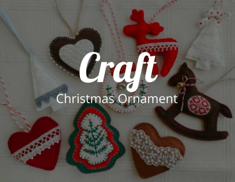 Fun Xmas Activity: Craft Christmas Ornament