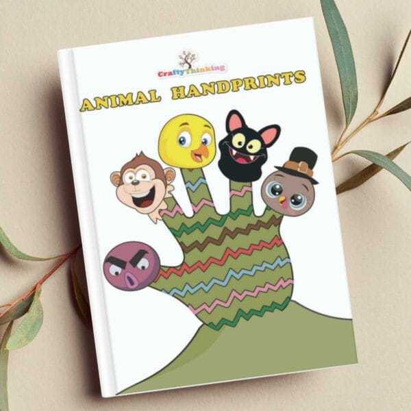 Animal Handprint Craft Printables